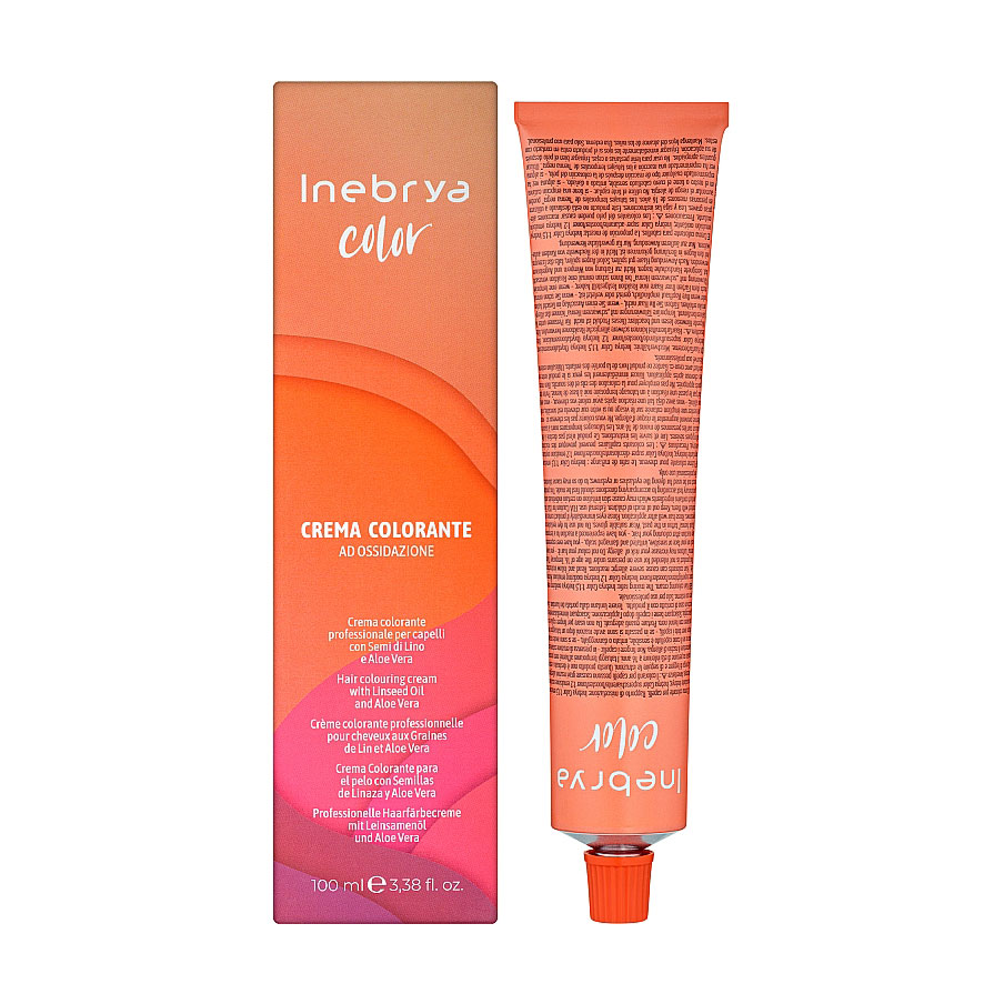 Перманентна крем-фарба для волосся Inebrya Color 8/1 Light Blonde Ash, 100 мл
